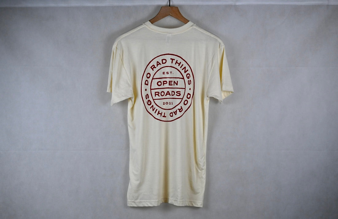 Open Roads Marquee Stamp T, Cream