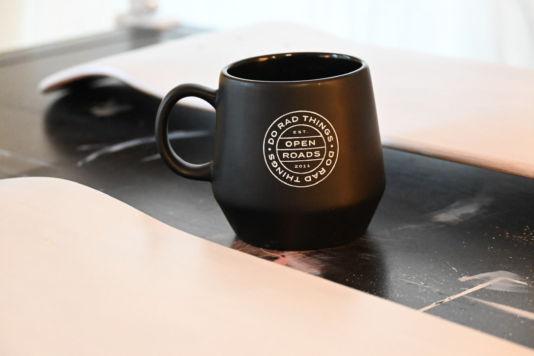 Do Rad Things 'OPEN ROADS' Coffee Mug
