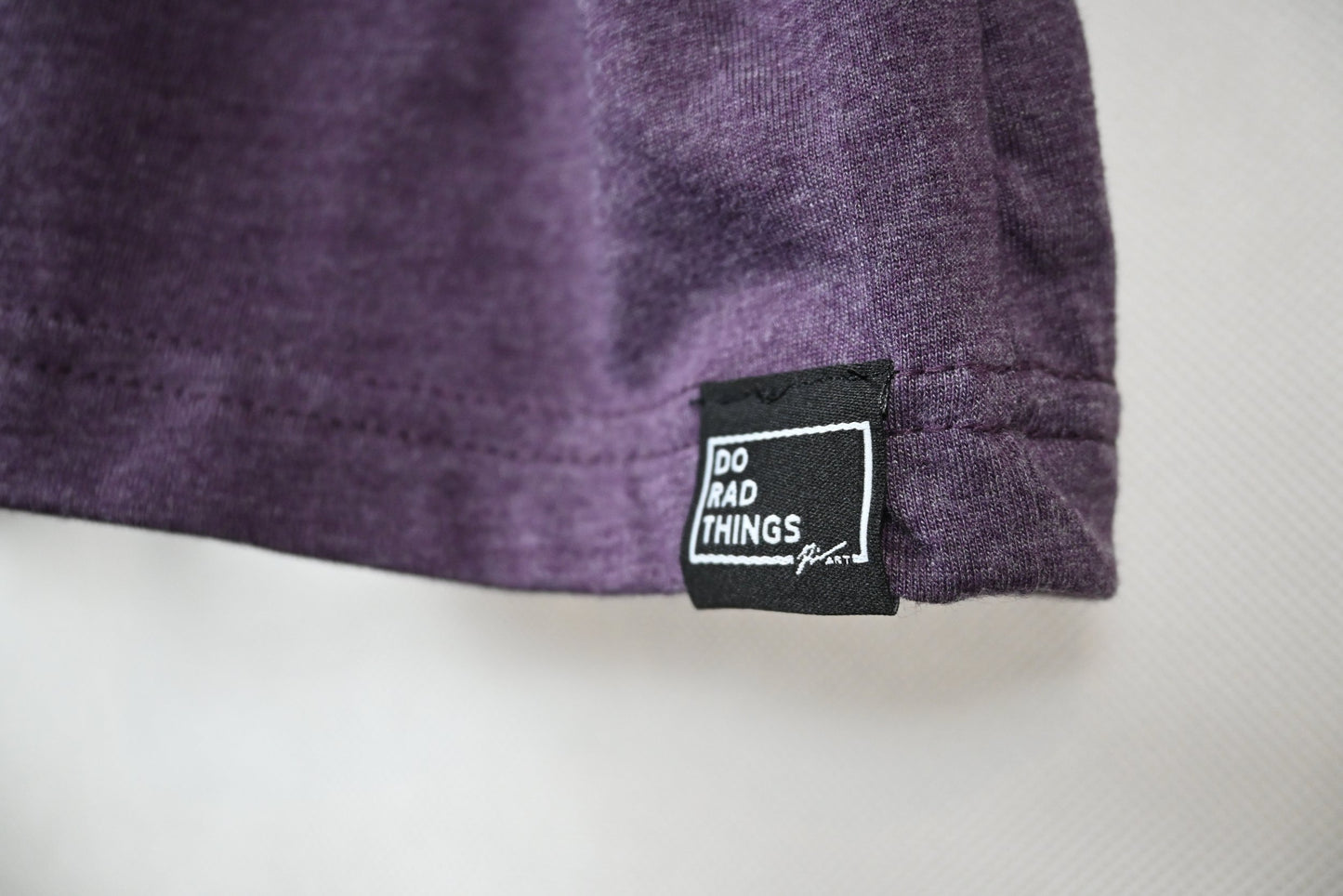 Do Rad Things Classic Logo T, Purple